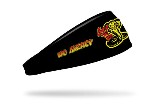Black Panda Print Headband