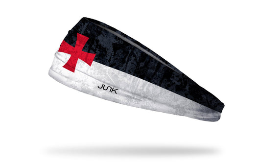Black Red Cross Headband