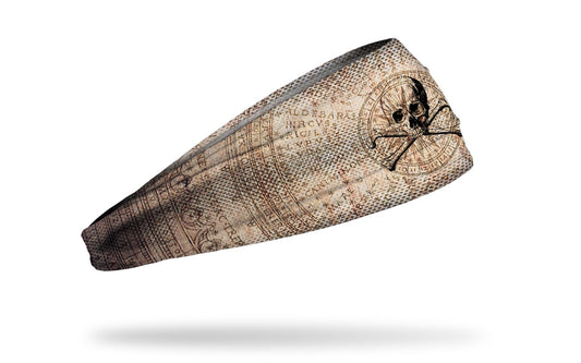 Beige skull headband
