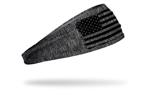 Gray American Flag Headband