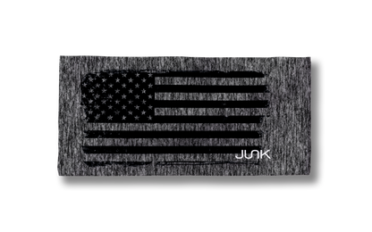 Gray American Flag Headband