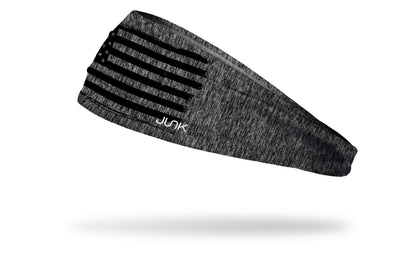 Gray American Flag Headband